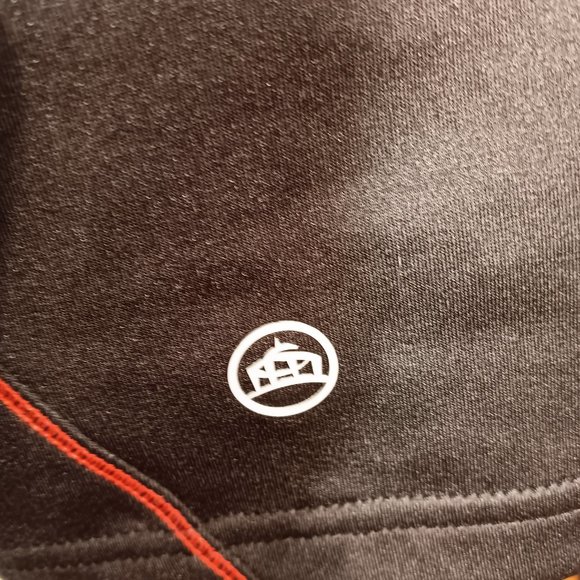 Stormtech Quarter Zip Sweater  Pullover Fleece Lined Black Red Men's Size M NWOT - Picture 11 of 16